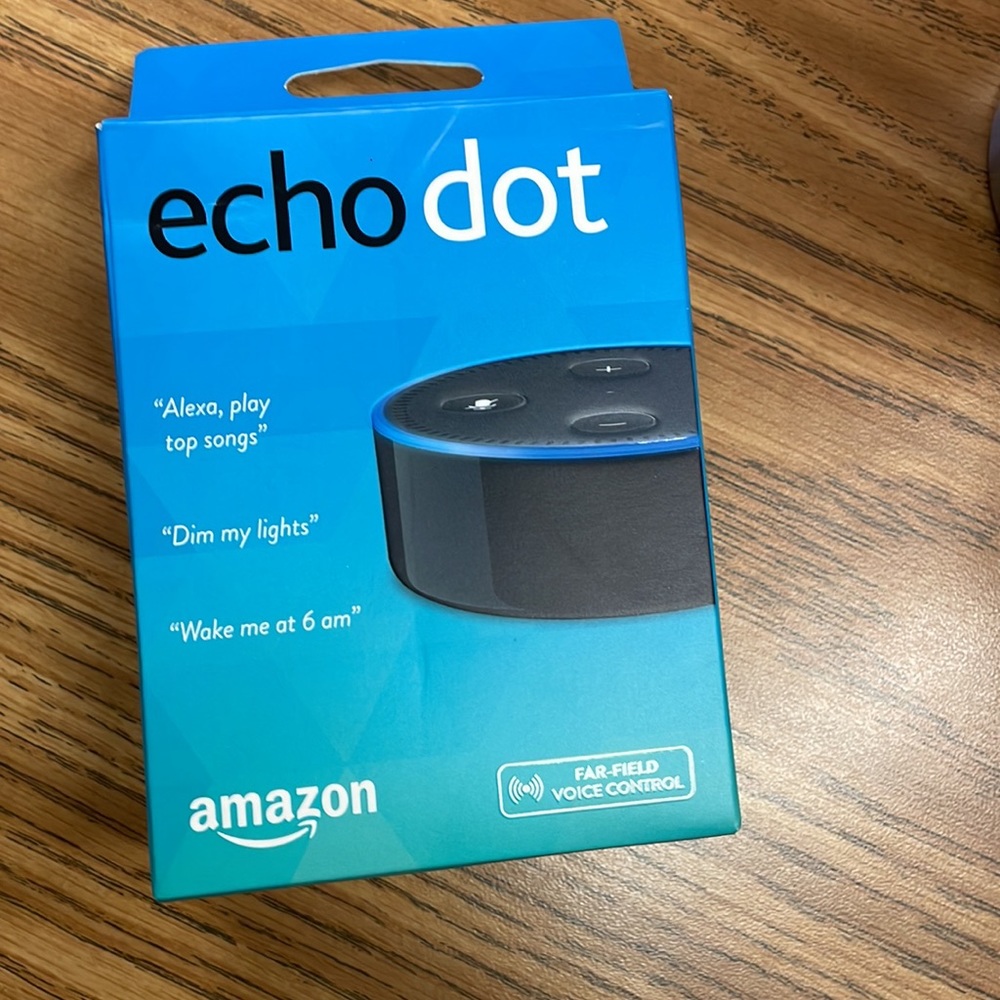 Echo Dot (2nd Generation) - Smart speaker with Alexa - Black